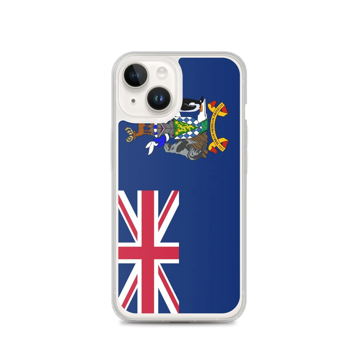 Coque iphone drapeau géorgie du sud souple antichoc