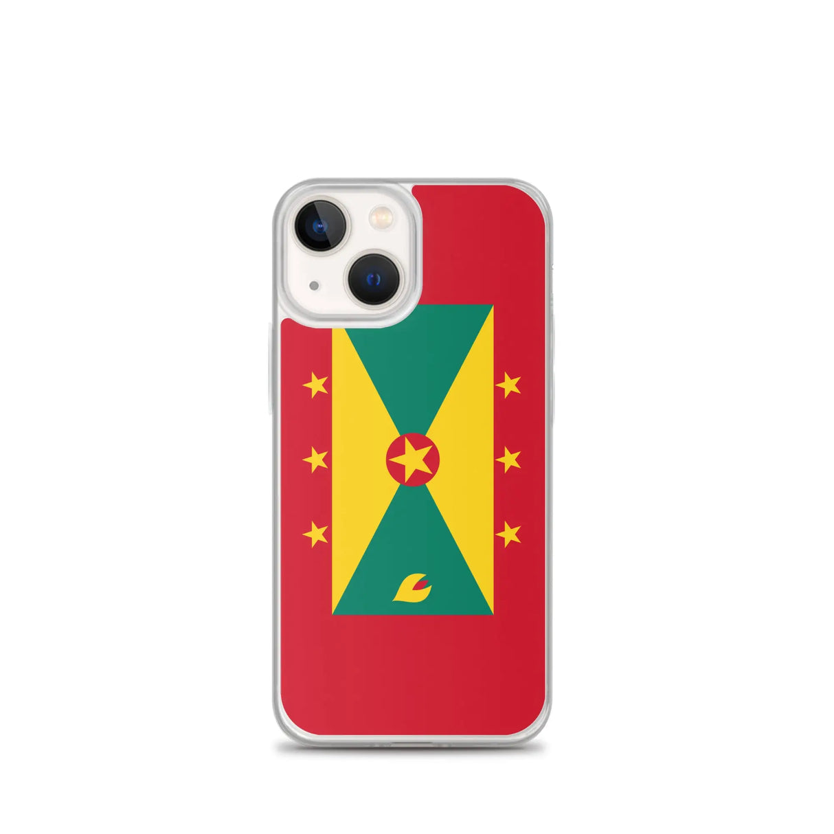 Coque iphone drapeau grenade souple antichoc transparente