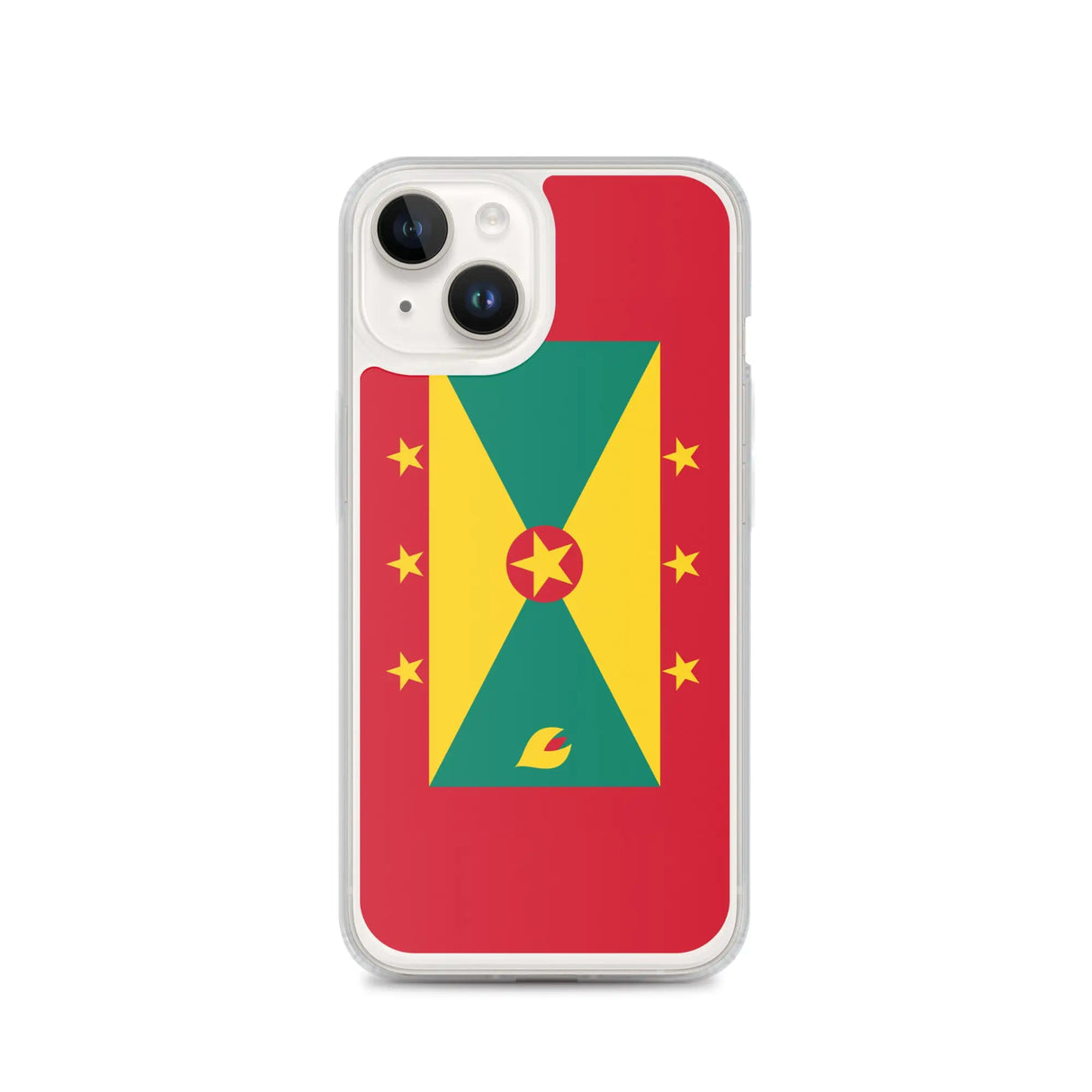 Coque iphone drapeau grenade souple antichoc transparente