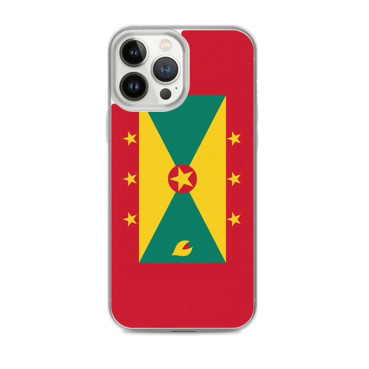 Coque iphone drapeau grenade souple antichoc transparente