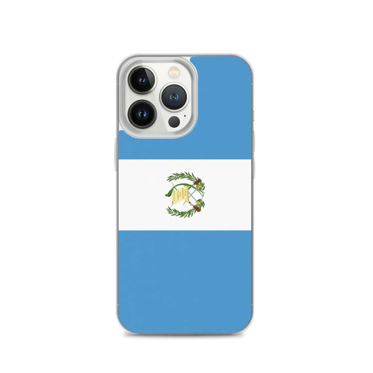 Coque iphone drapeau guatemala souple résistante antichoc