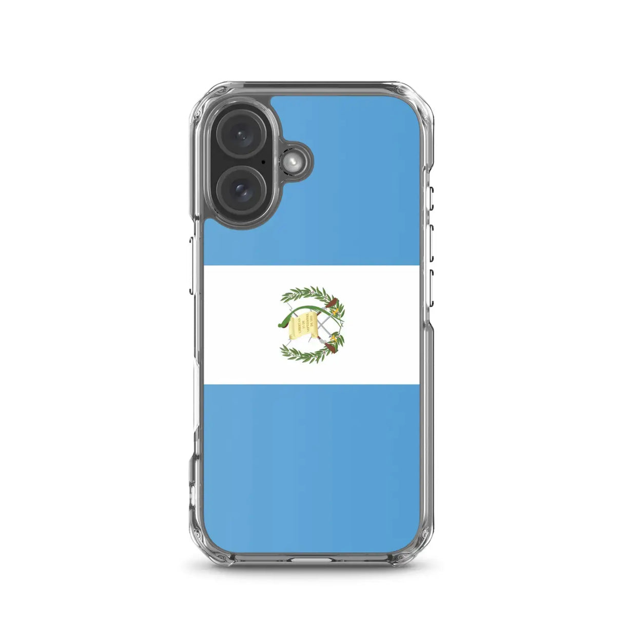 Coque iphone drapeau guatemala souple résistante antichoc