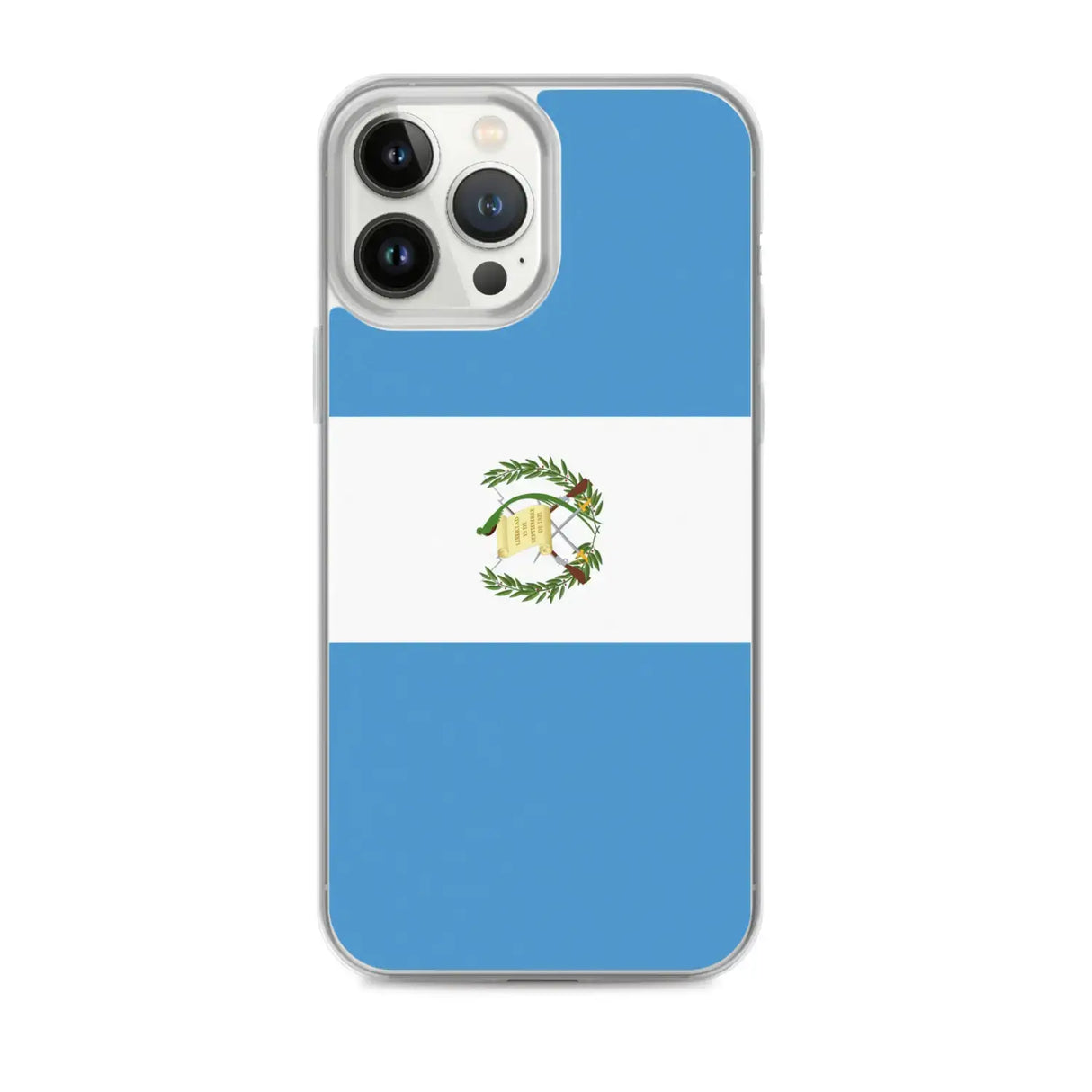 Coque iphone drapeau guatemala souple résistante antichoc