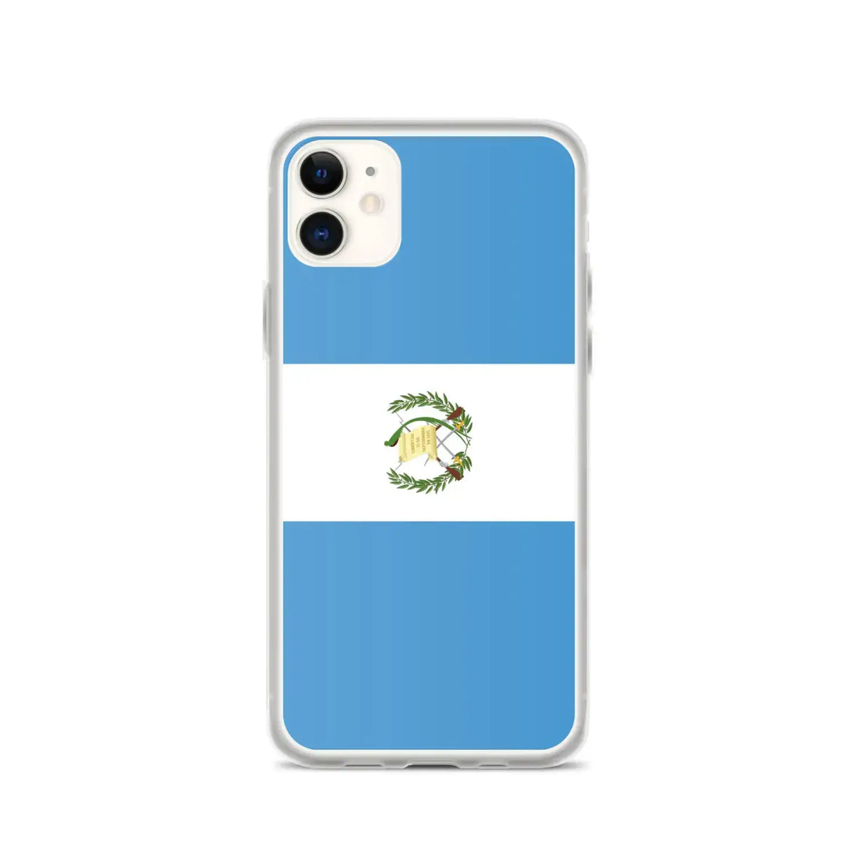 Coque iphone drapeau guatemala souple résistante antichoc