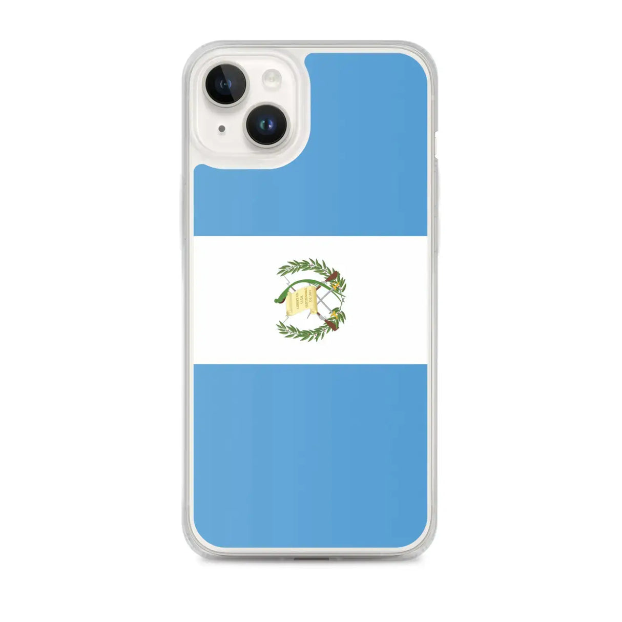 Coque iphone drapeau guatemala souple résistante antichoc