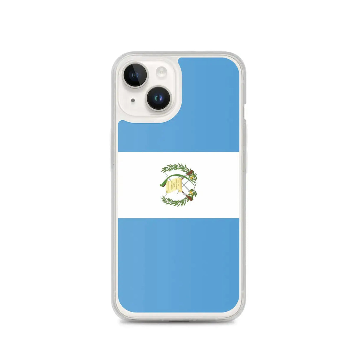 Coque iphone drapeau guatemala souple résistante antichoc