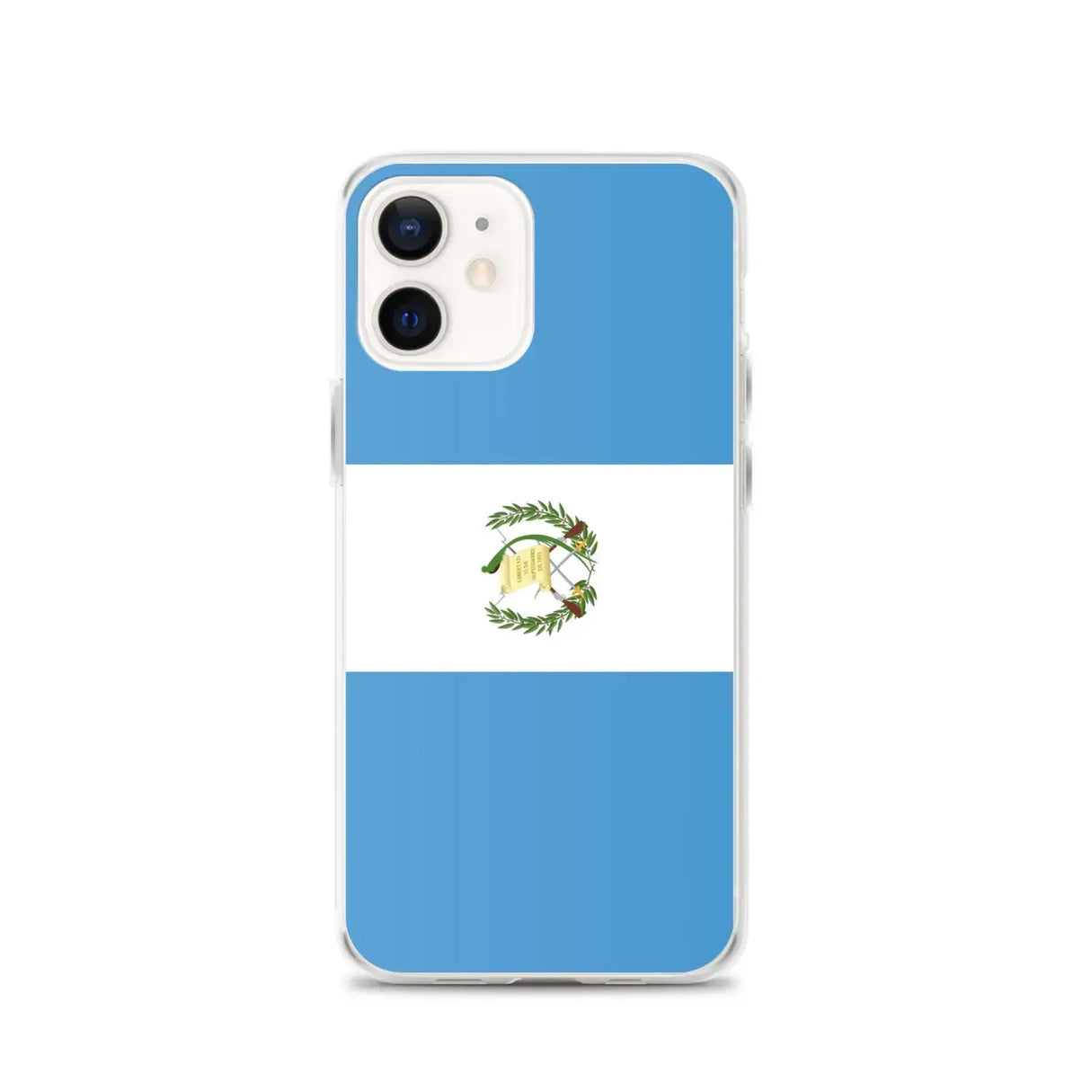Coque iphone drapeau guatemala souple résistante antichoc