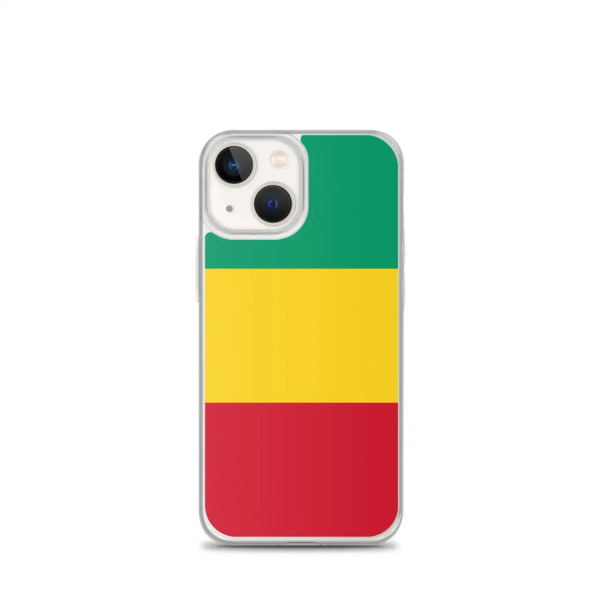 Coque iphone drapeau guinée souple résistante antichoc