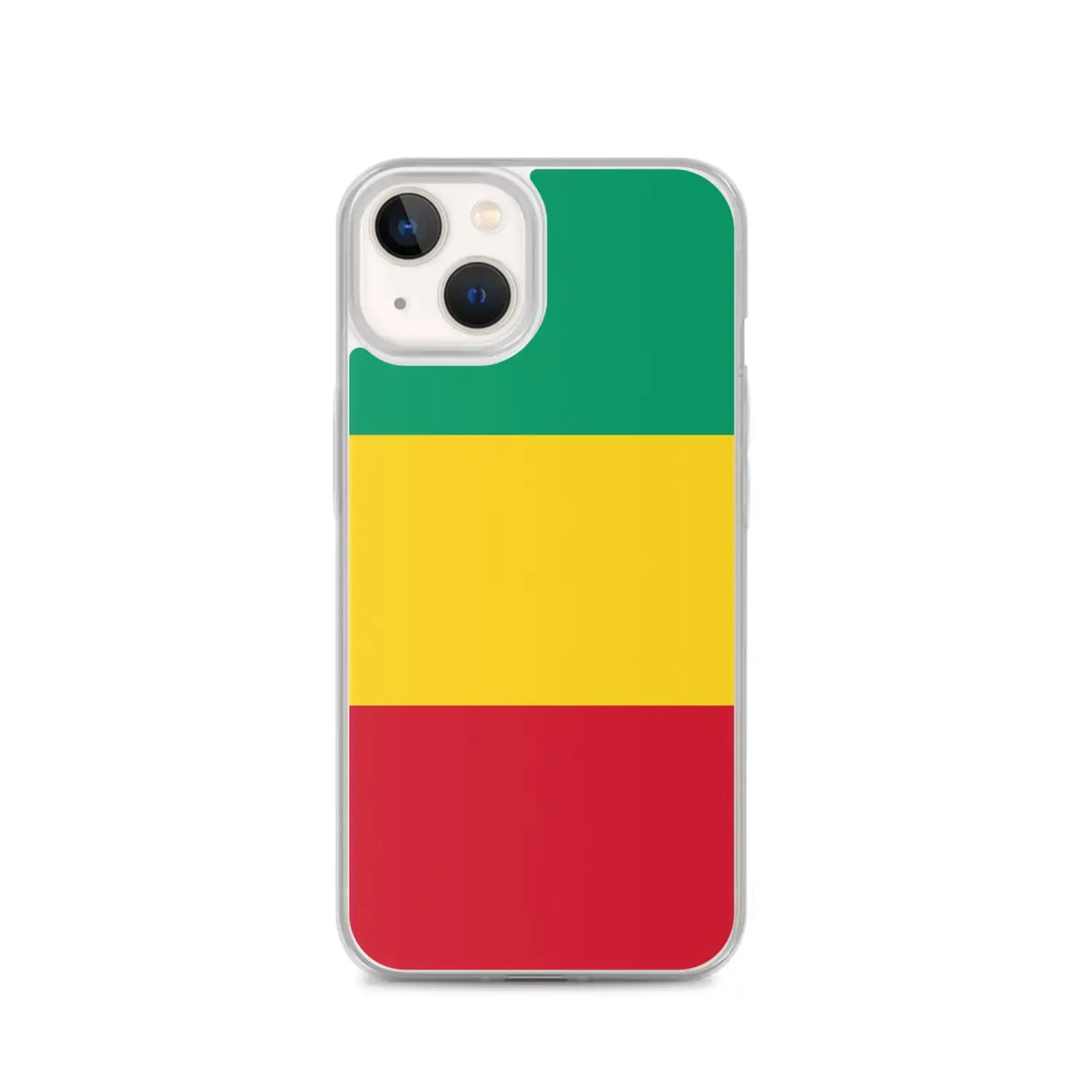 Coque iphone drapeau guinée souple résistante antichoc