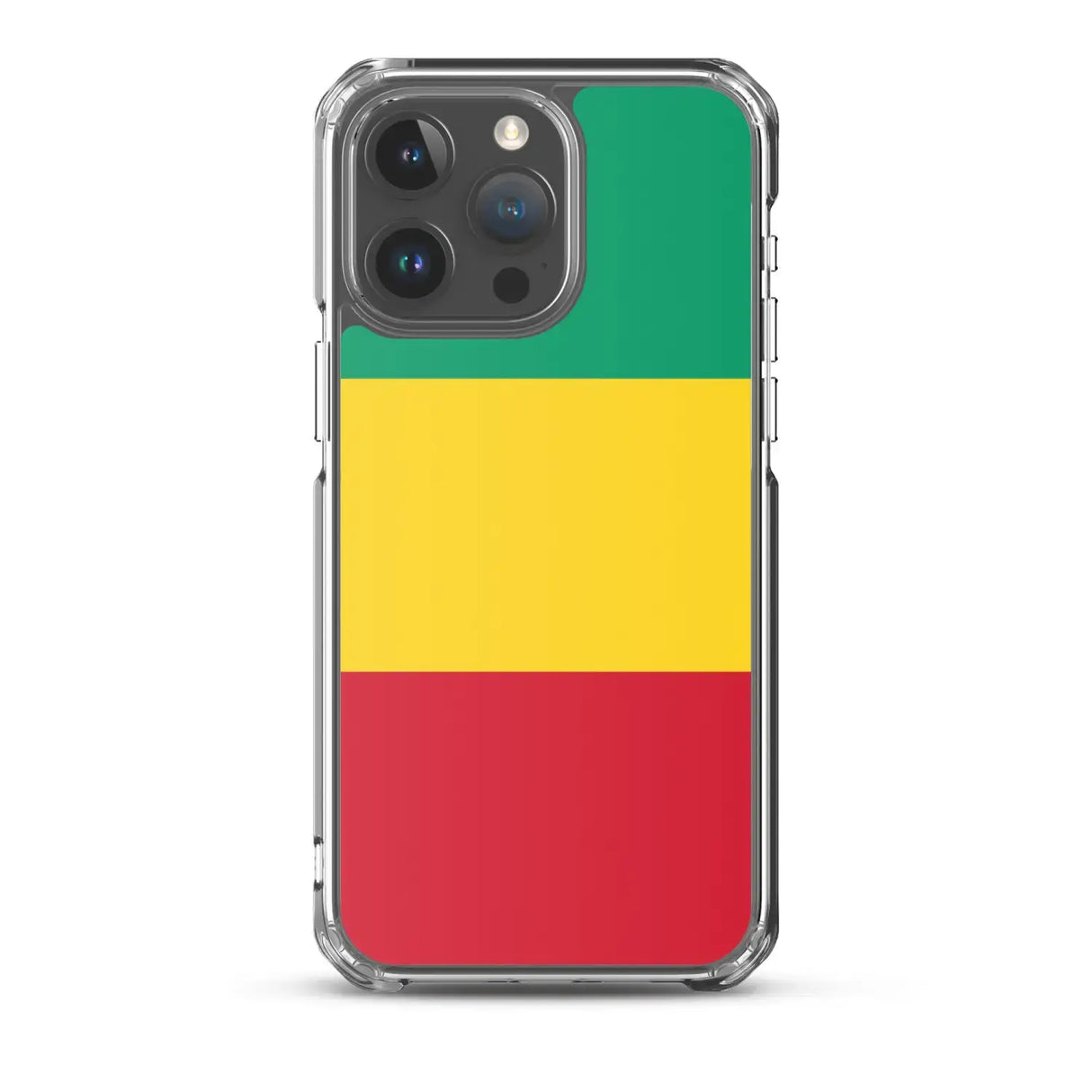 Coque iphone drapeau guinée souple résistante antichoc