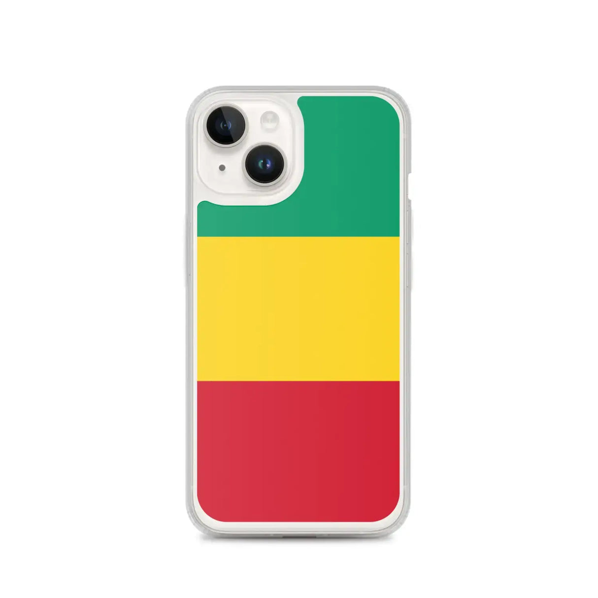 Coque iphone drapeau guinée souple résistante antichoc