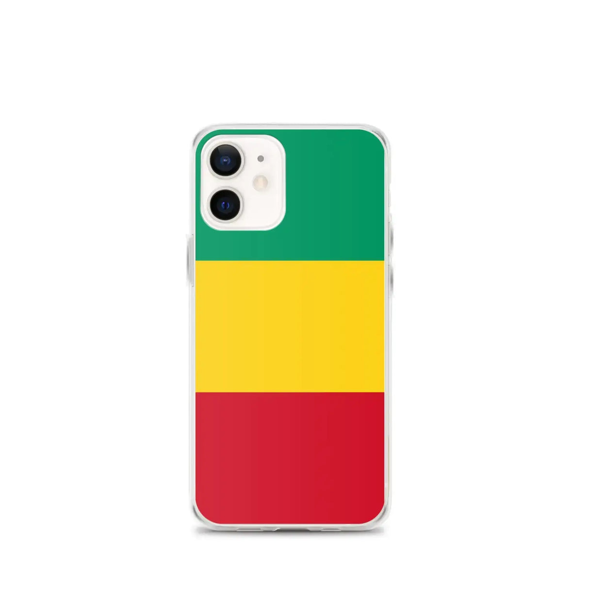 Coque iphone drapeau guinée souple résistante antichoc