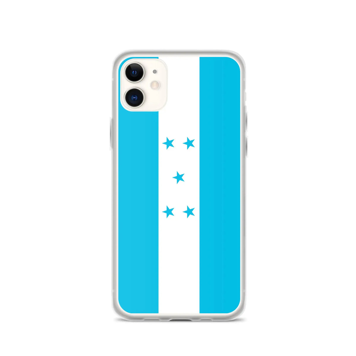 Coque iphone drapeau honduras souple antichoc transparente