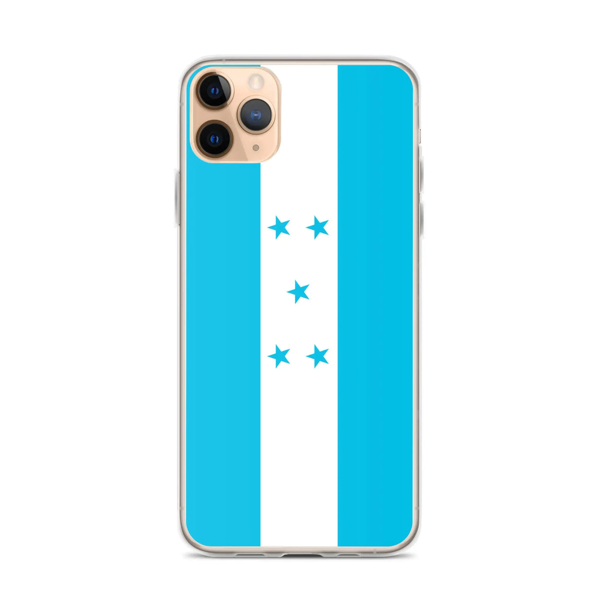 Coque iphone drapeau honduras souple antichoc transparente