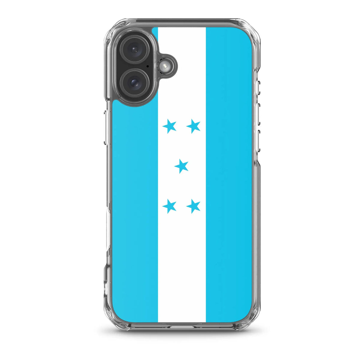 Coque iphone drapeau honduras souple antichoc transparente