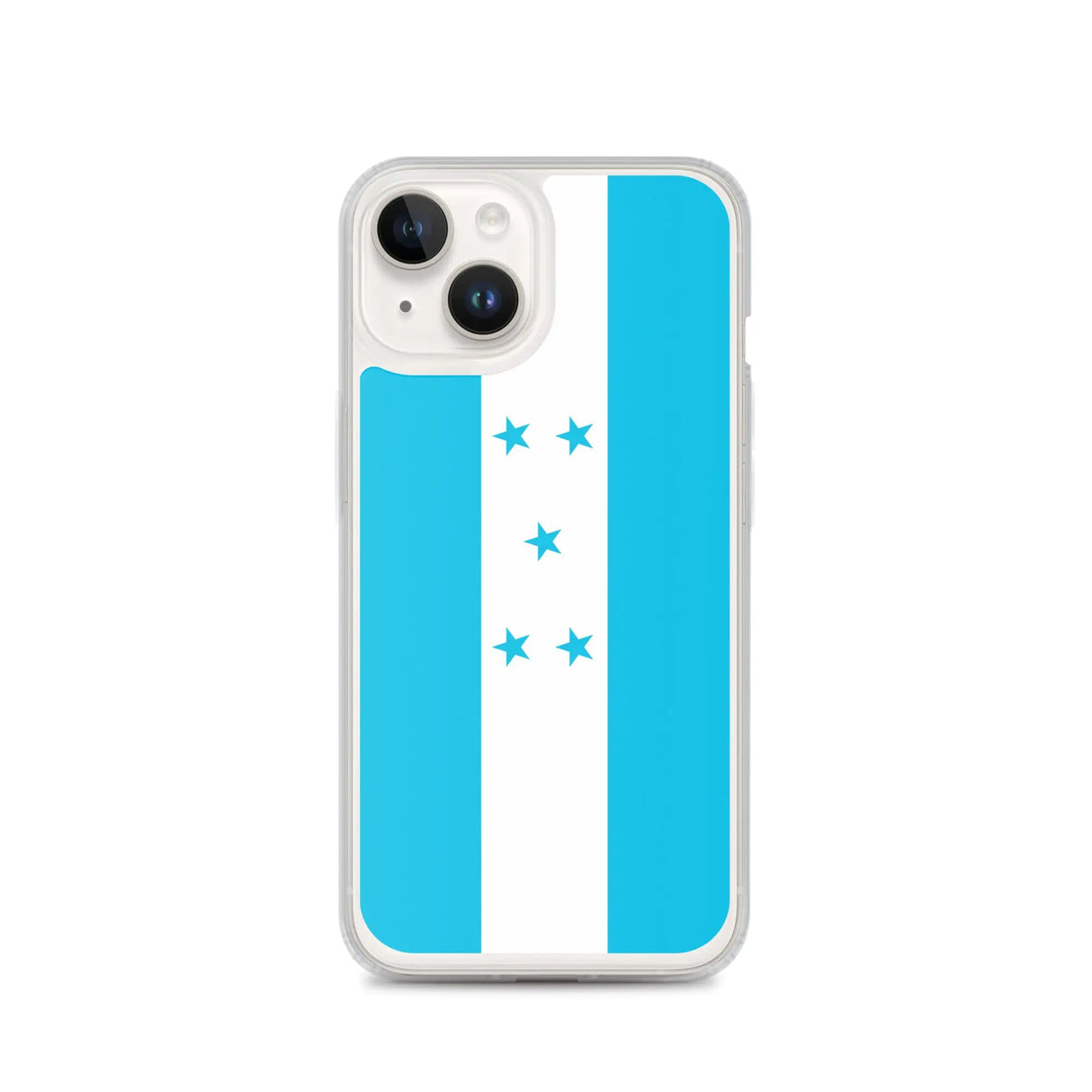 Coque iphone drapeau honduras souple antichoc transparente
