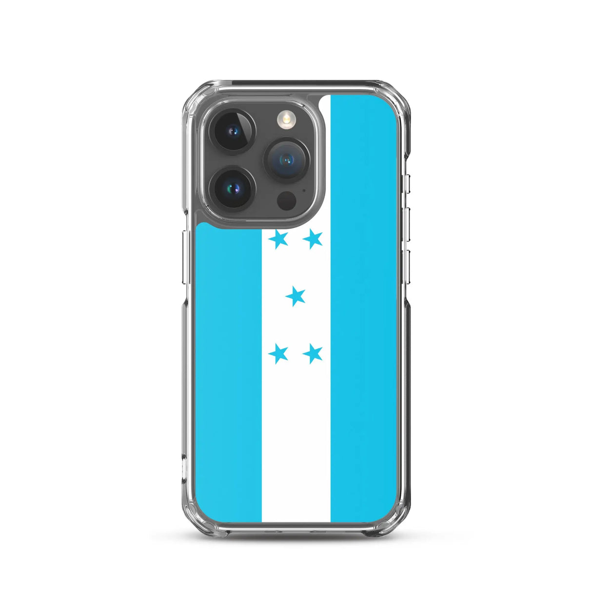 Coque iphone drapeau honduras souple antichoc transparente