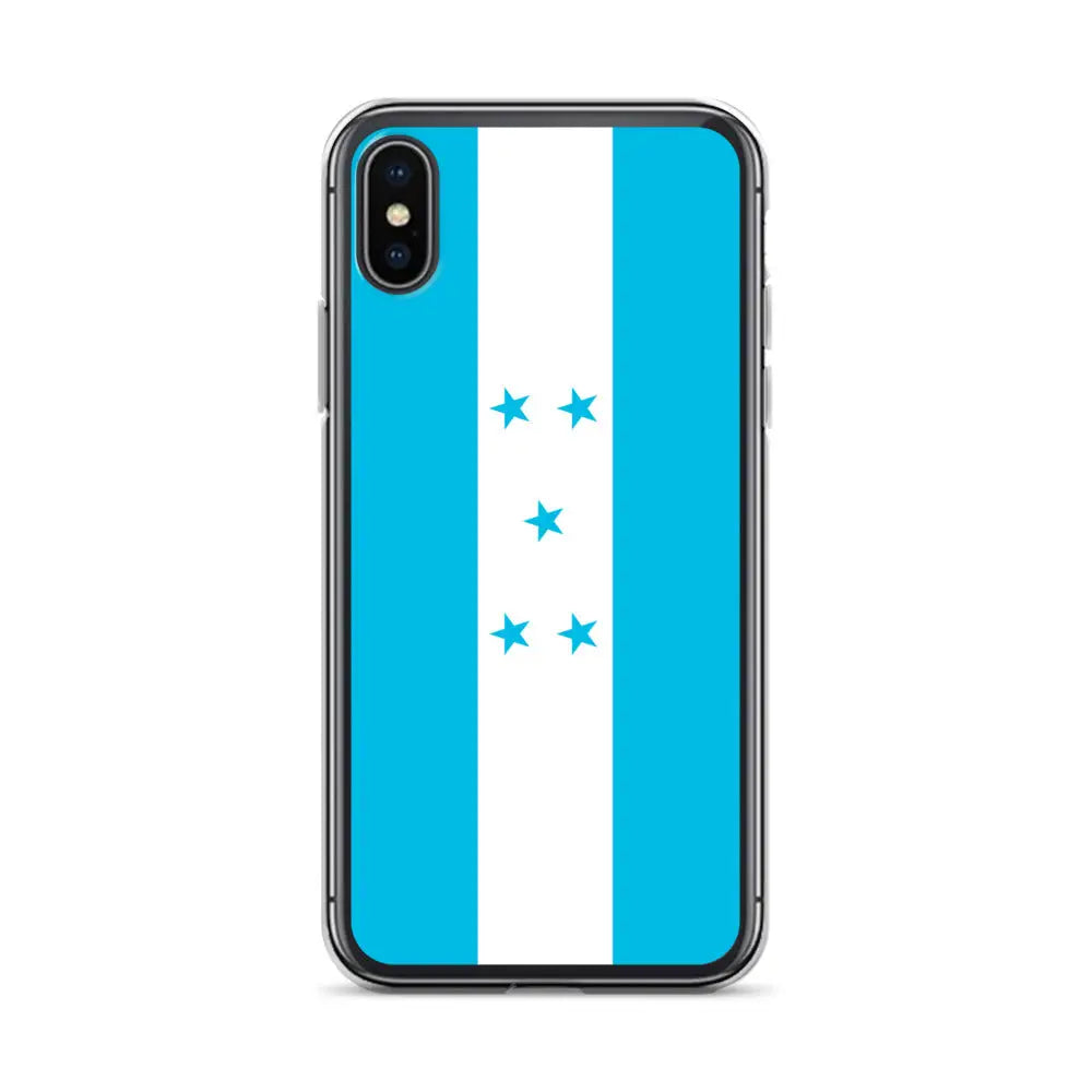 Coque iphone drapeau honduras souple antichoc transparente