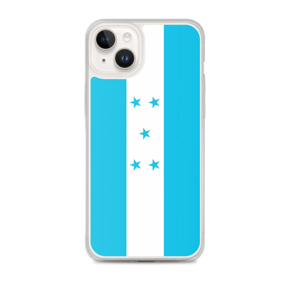 Coque iphone drapeau honduras souple antichoc transparente