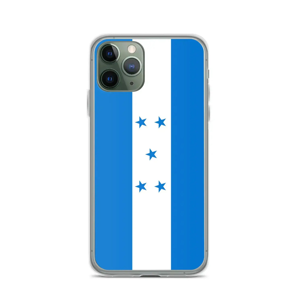 Coque iphone drapeau honduras souple antichoc transparente