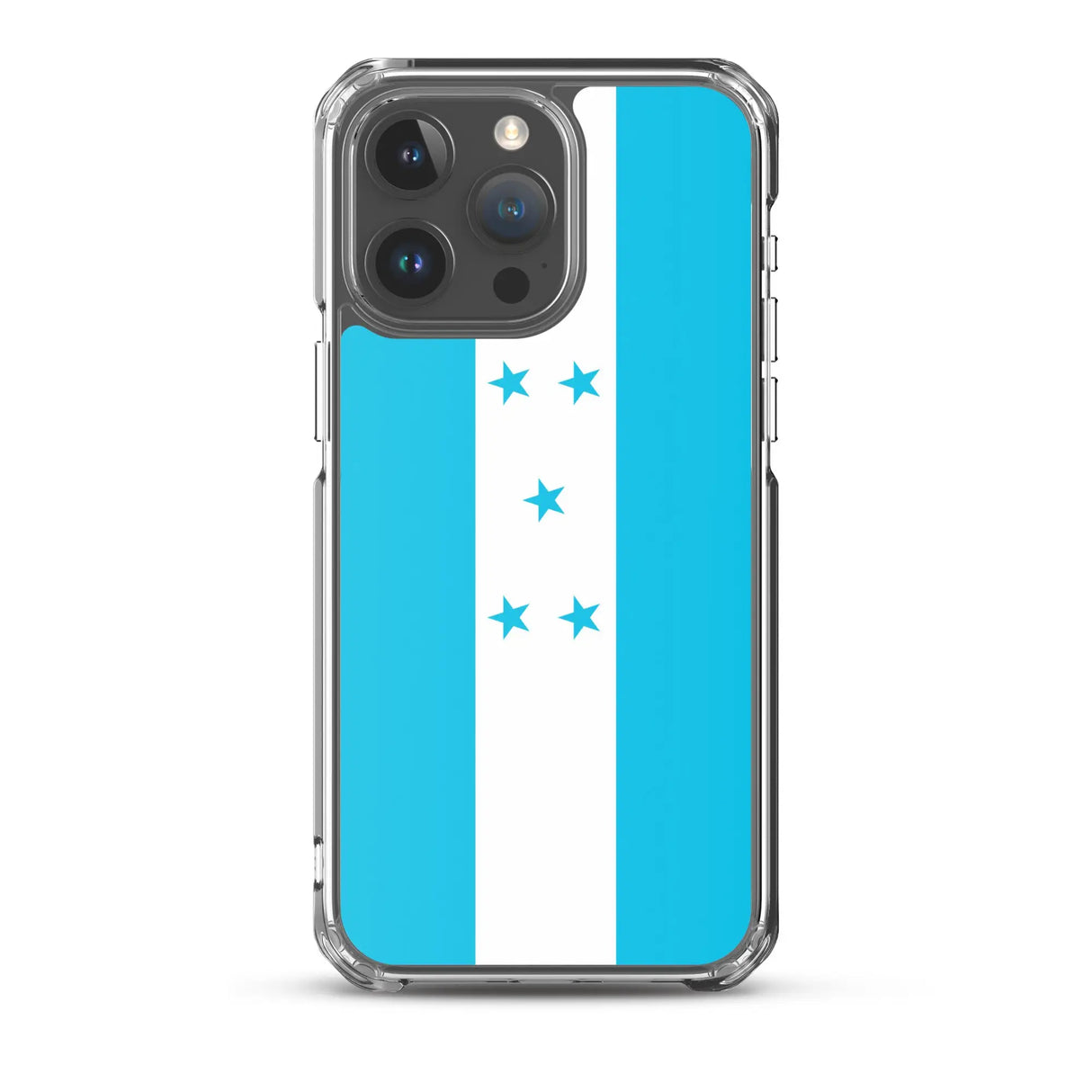 Coque iphone drapeau honduras souple antichoc transparente