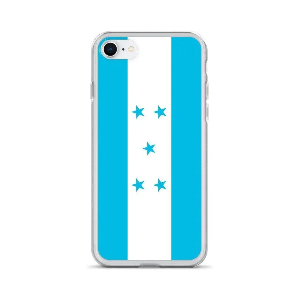 Coque iphone drapeau honduras souple antichoc transparente