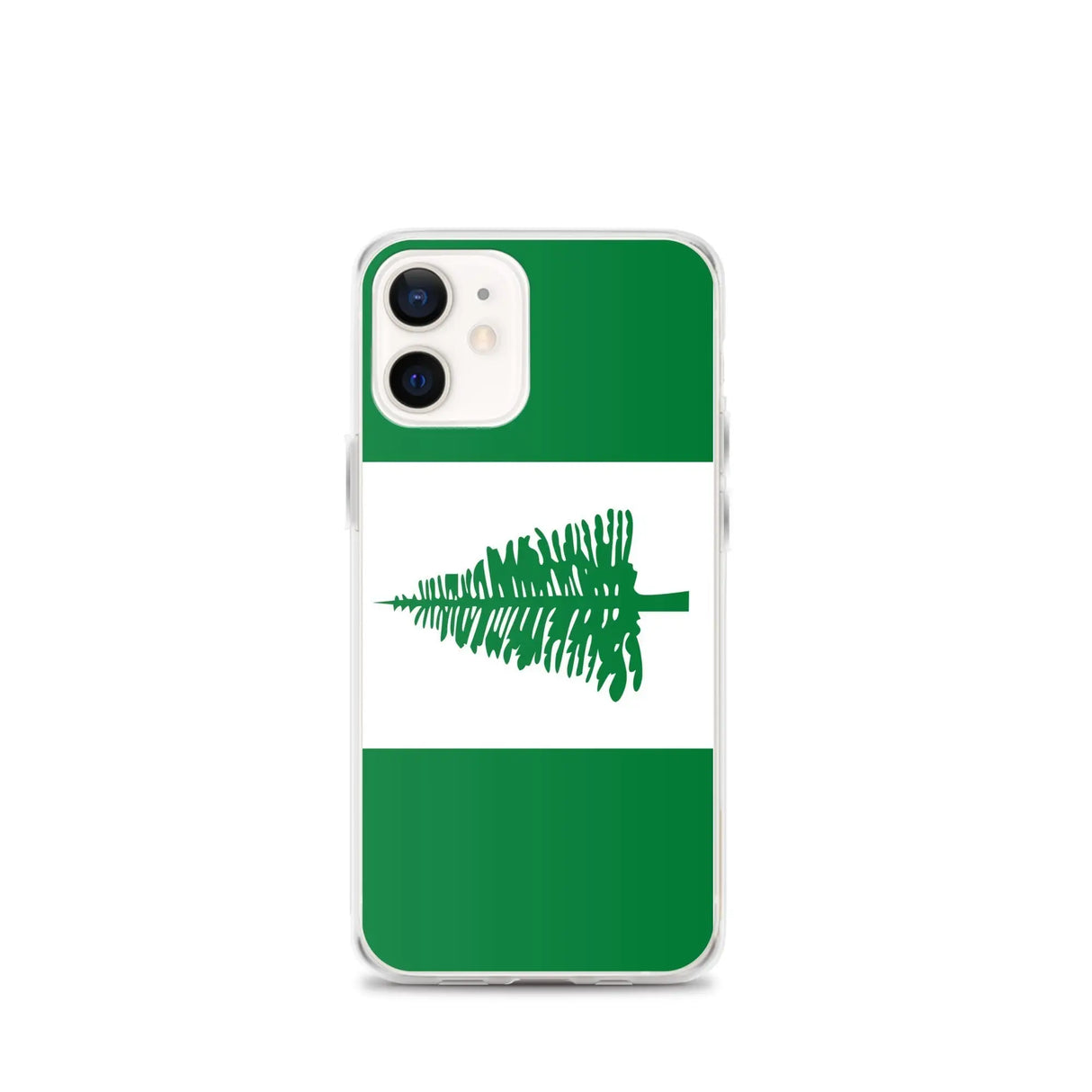 Coque iphone drapeau île norfolk souple antichoc transparente
