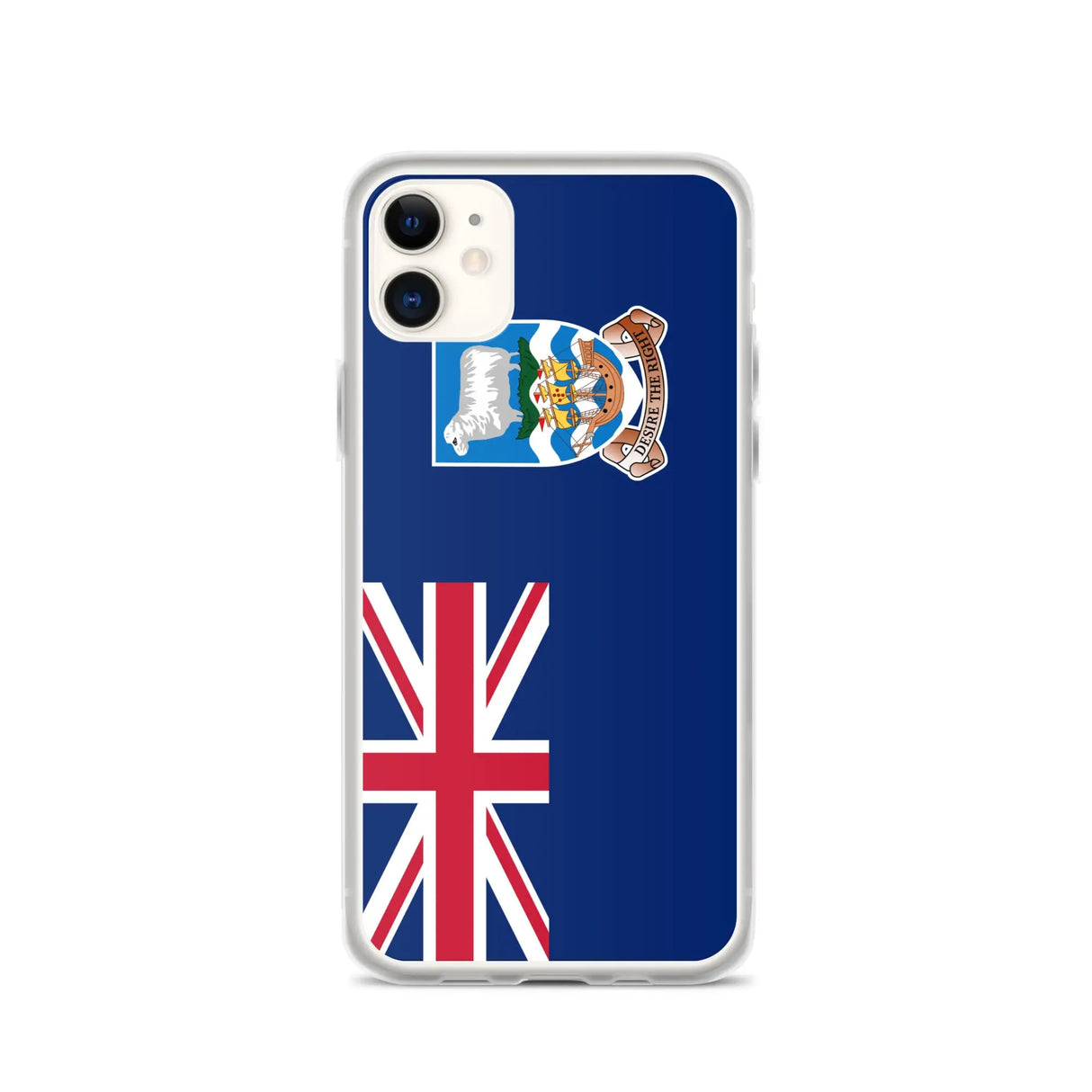 Coque iphone drapeau îles malouines souple antichoc