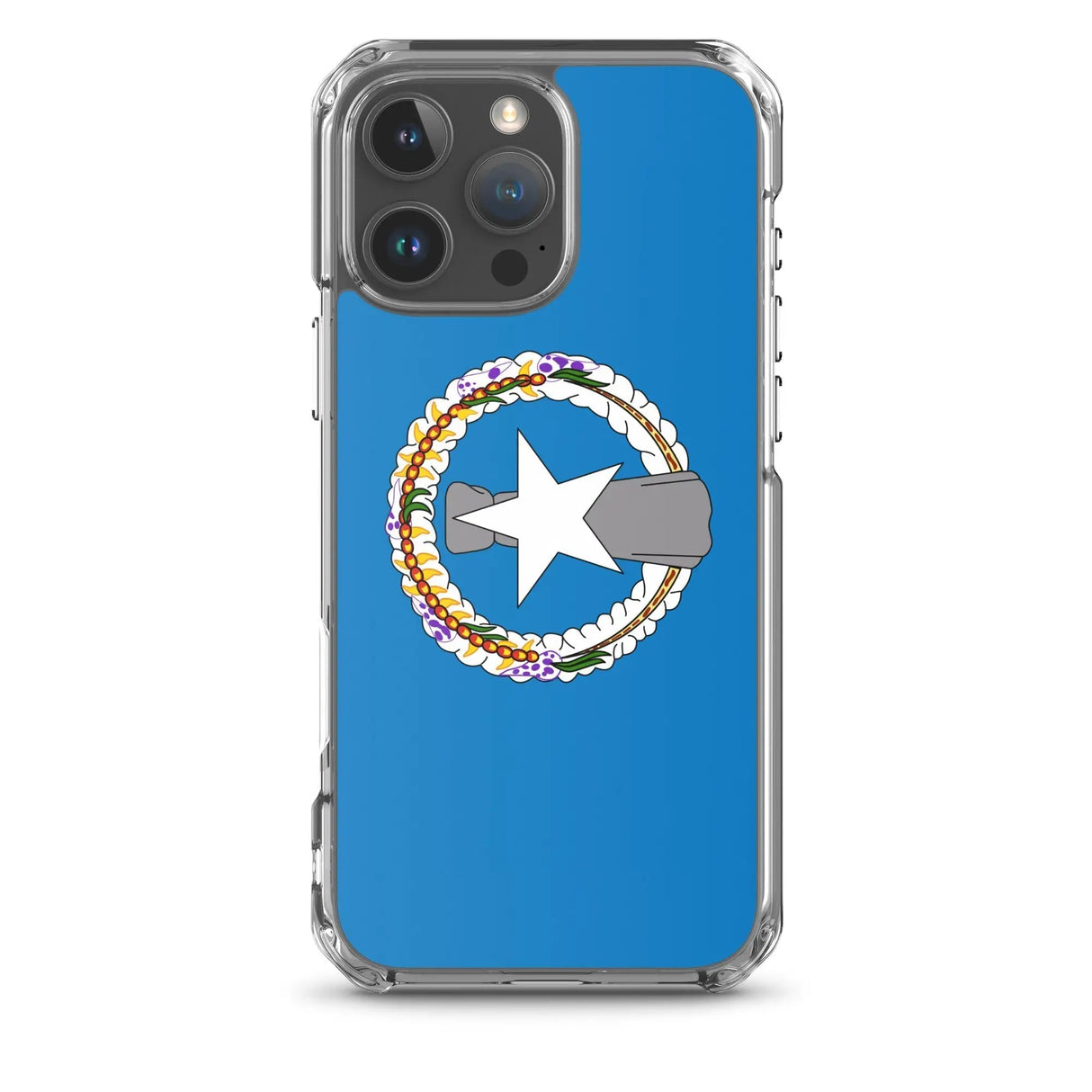 Coque iphone drapeau îles mariannes du nord souple antichoc