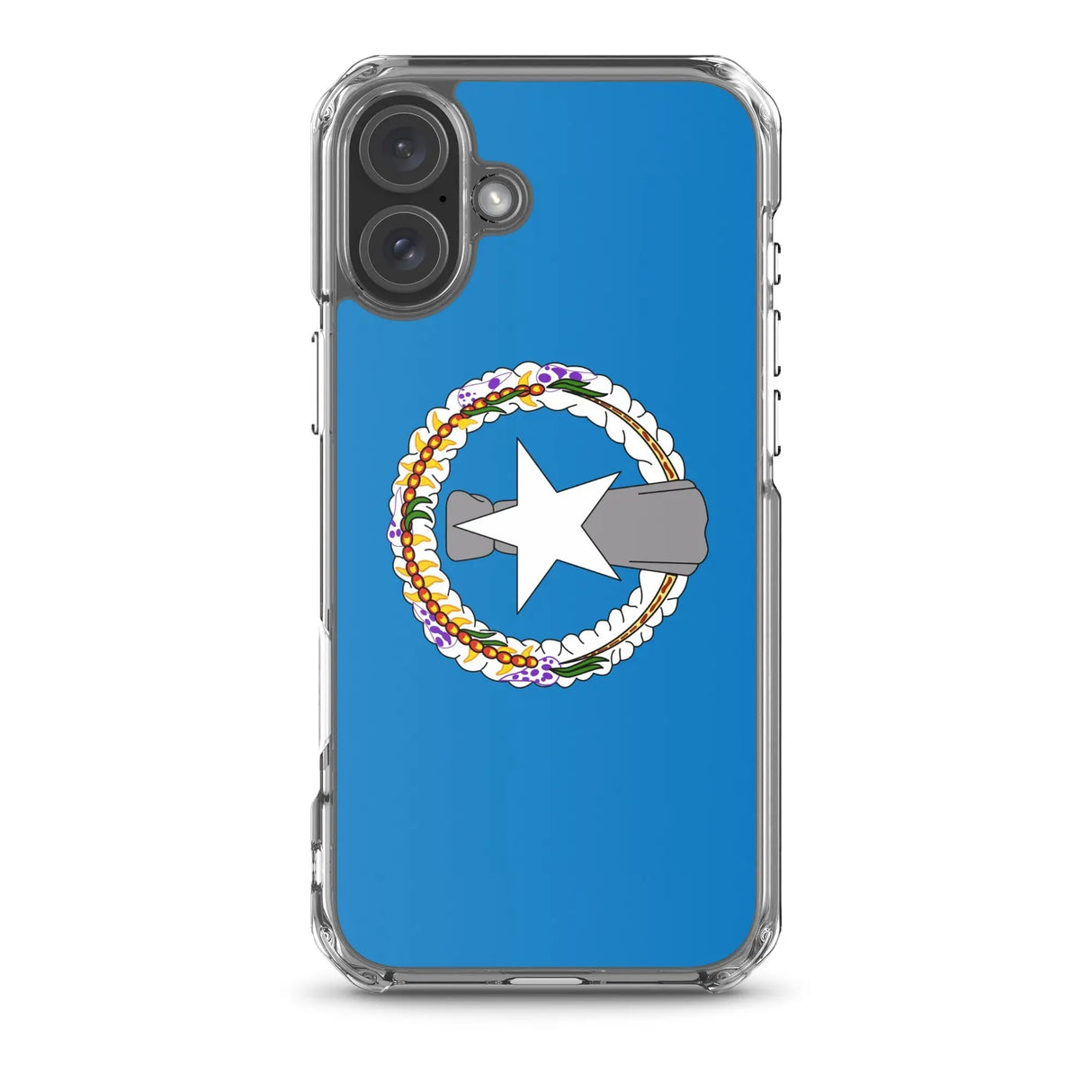 Coque iphone drapeau îles mariannes du nord souple antichoc