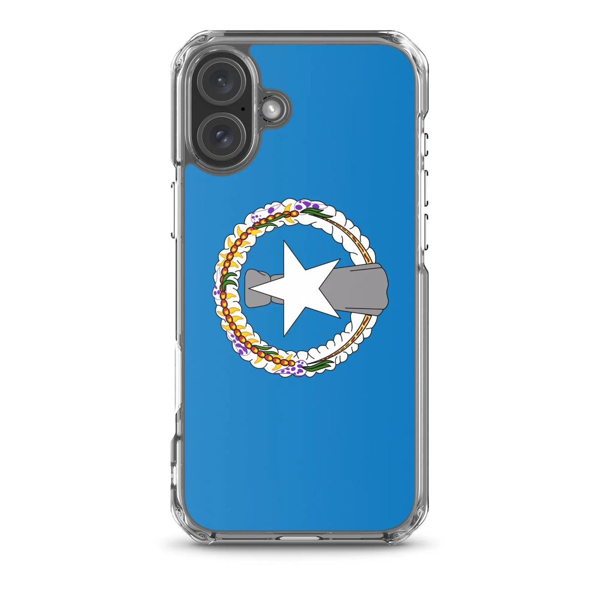 Coque iphone drapeau îles mariannes du nord souple antichoc