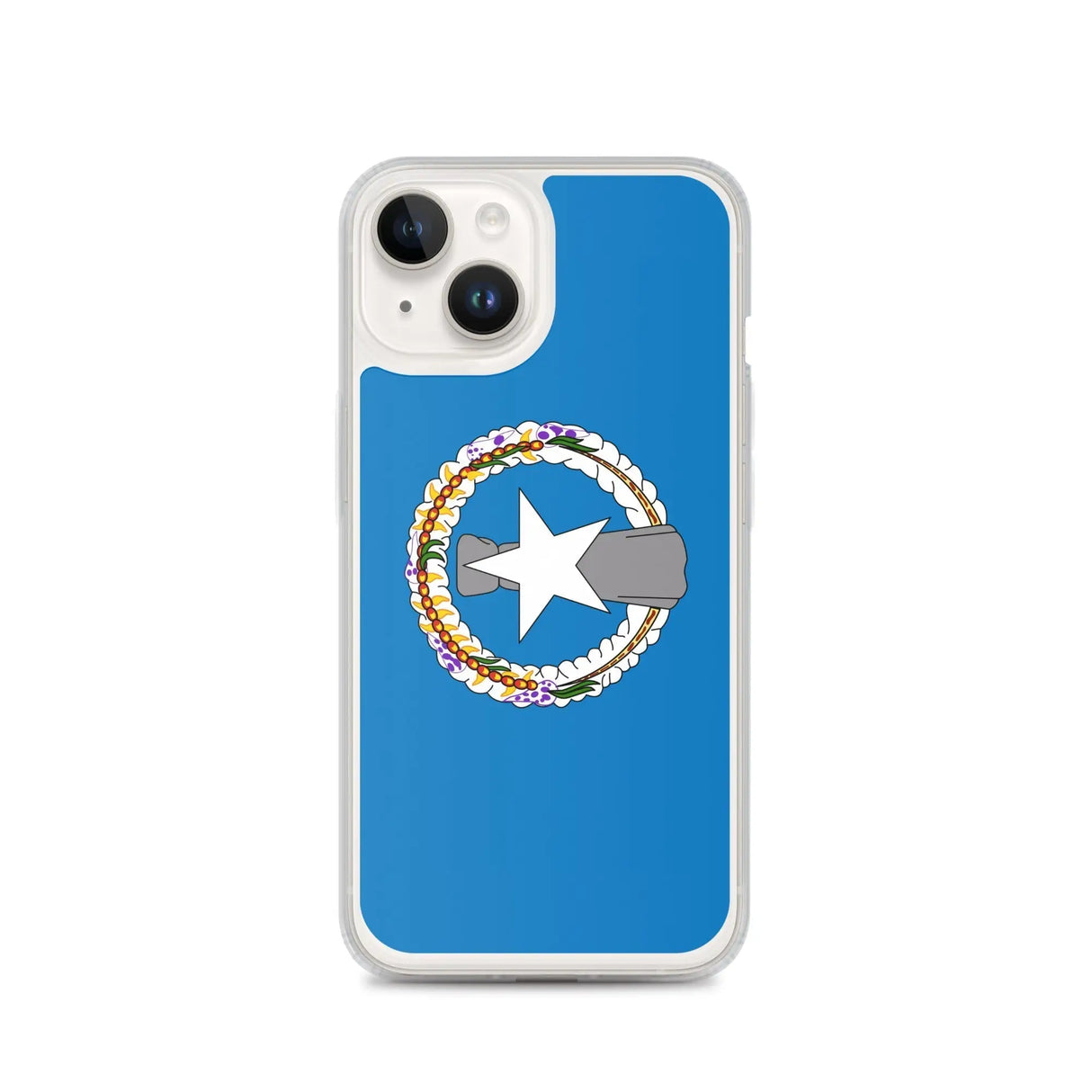Coque iphone drapeau îles mariannes du nord souple antichoc