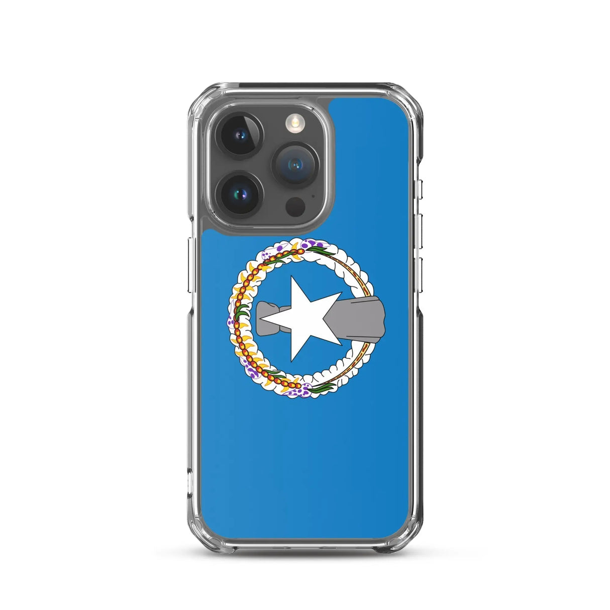 Coque iphone drapeau îles mariannes du nord souple antichoc