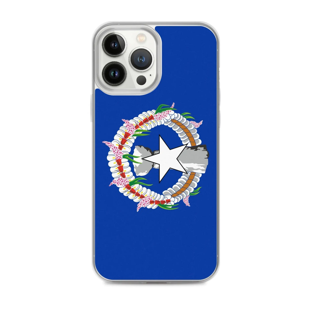 Coque iphone drapeau îles mariannes du nord souple antichoc