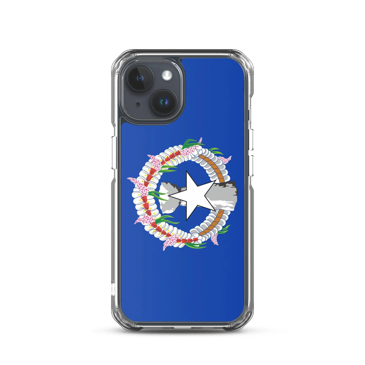 Coque iphone drapeau îles mariannes du nord souple antichoc