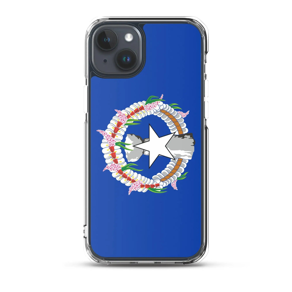 Coque iphone drapeau îles mariannes du nord souple antichoc