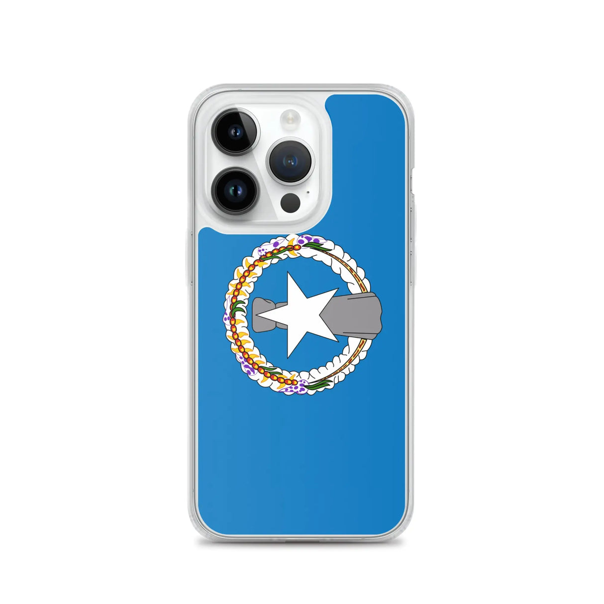 Coque iphone drapeau îles mariannes du nord souple antichoc