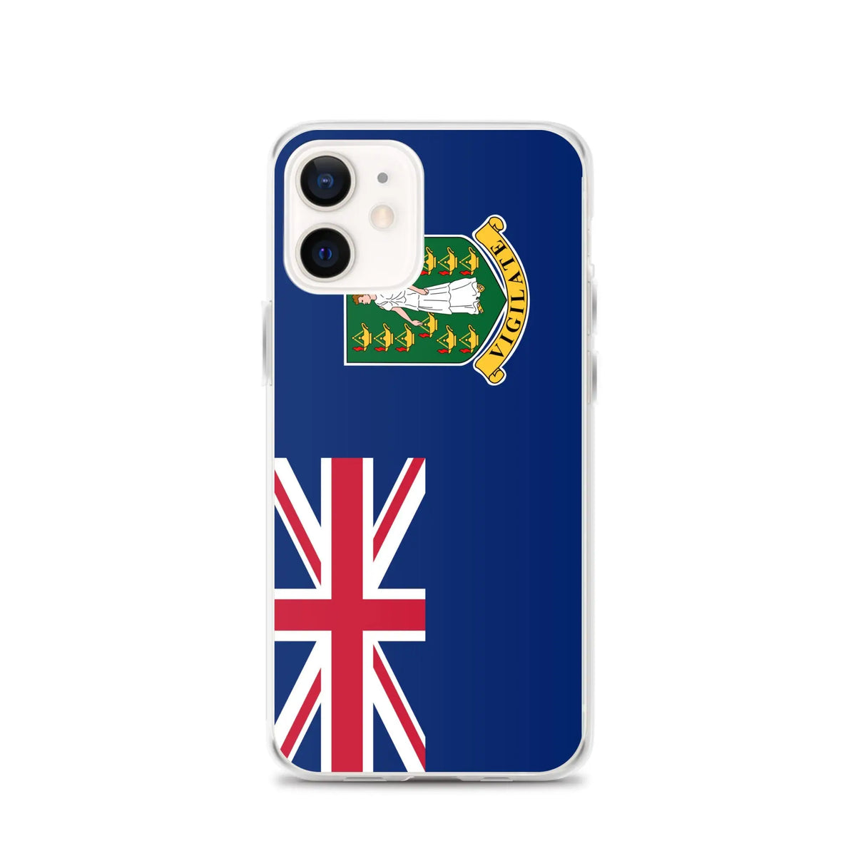 Coque iphone drapeau îles vierges britanniques souple antichoc