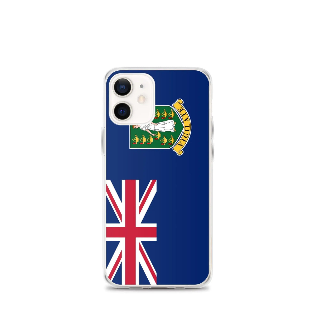 Coque iphone drapeau îles vierges britanniques souple antichoc