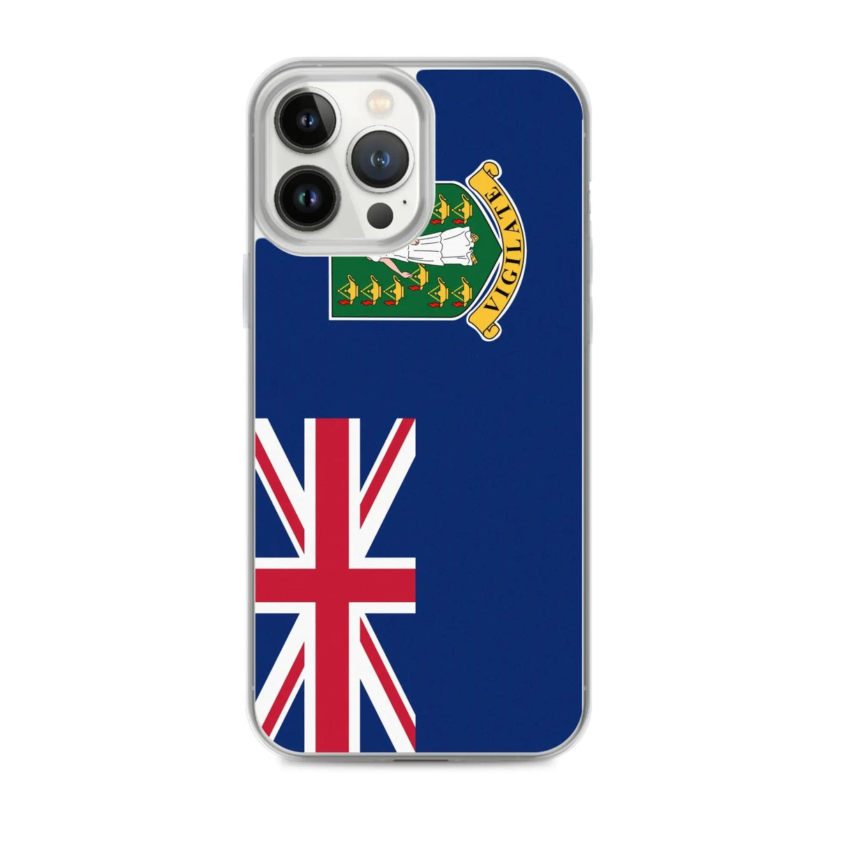 Coque iphone drapeau îles vierges britanniques souple antichoc
