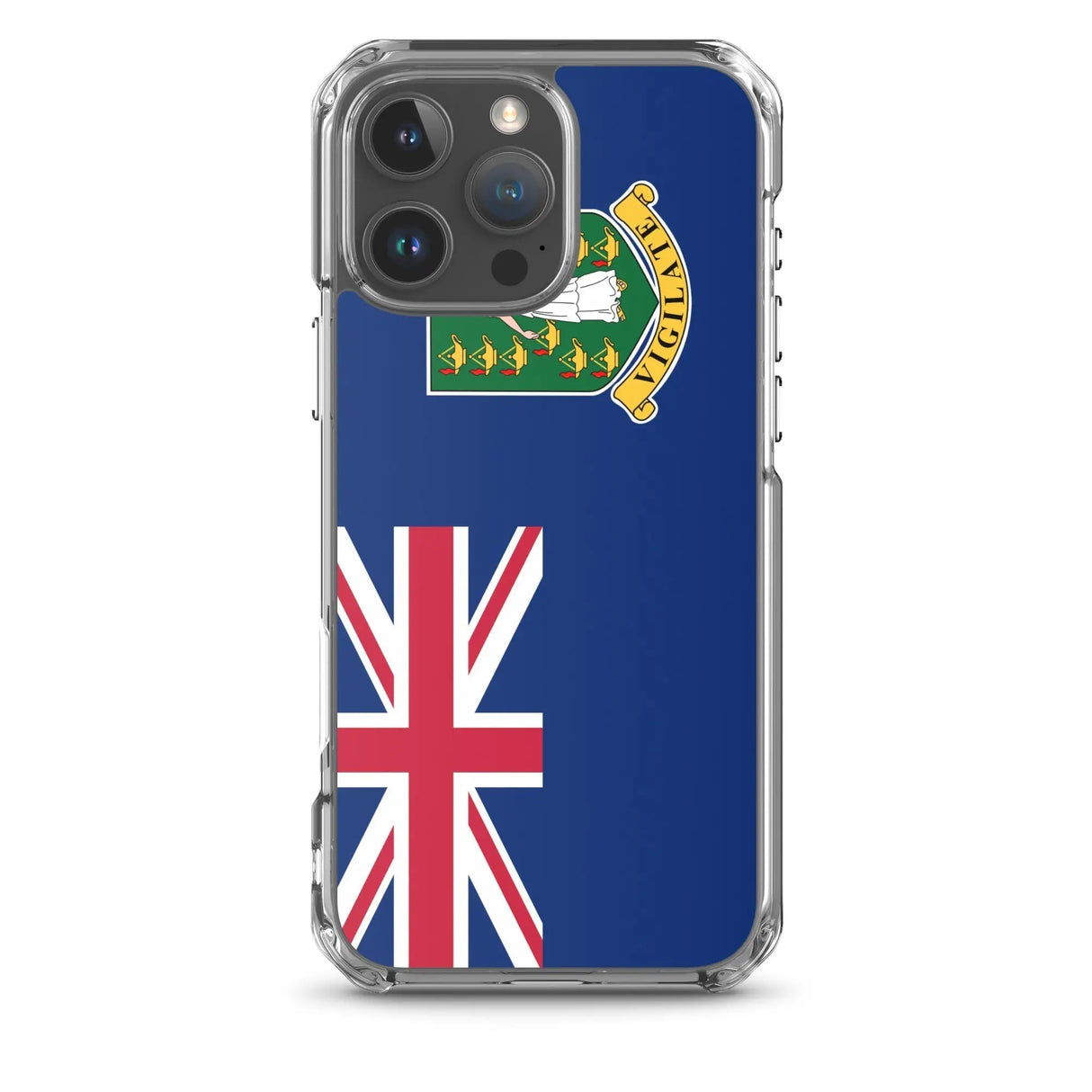 Coque iphone drapeau îles vierges britanniques souple antichoc
