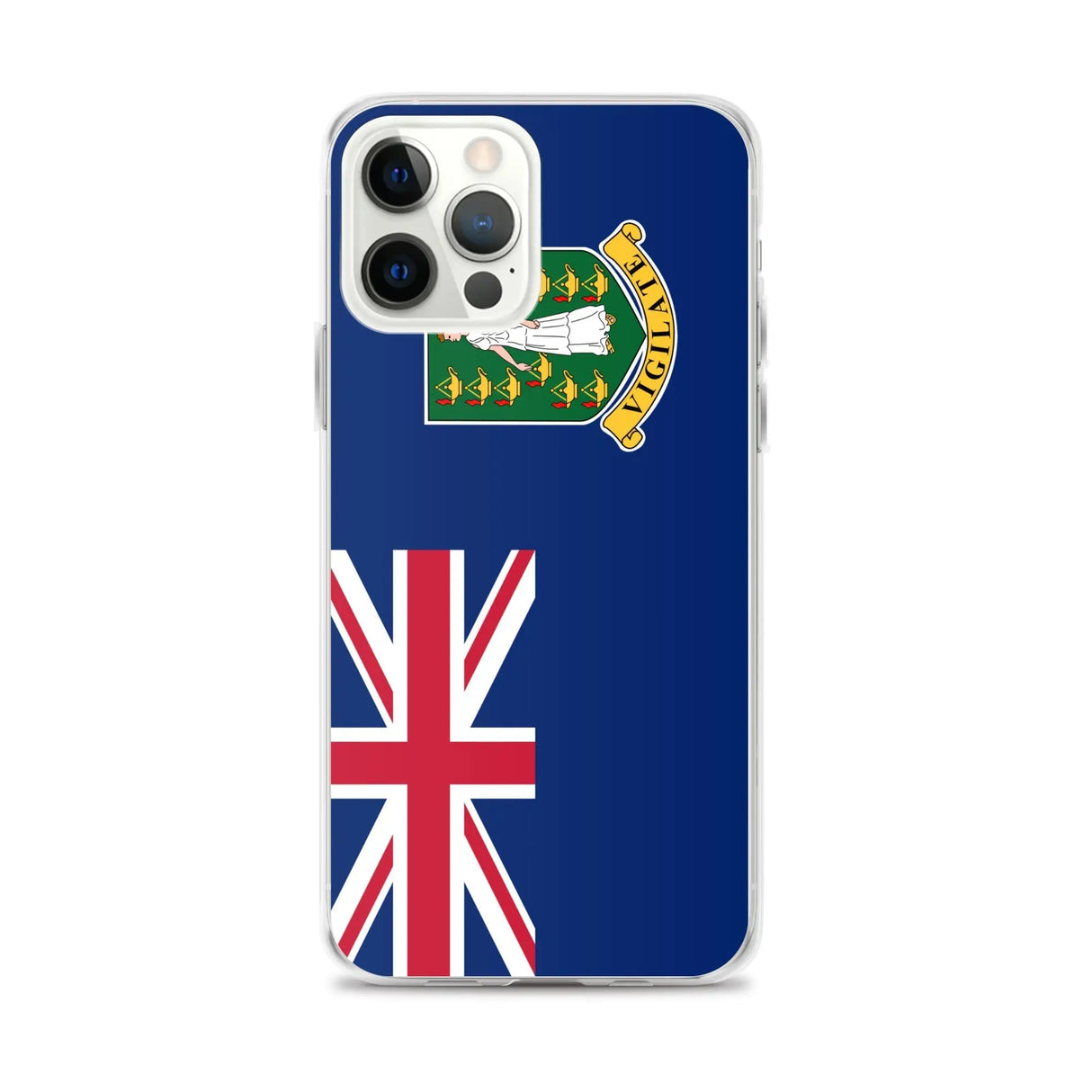 Coque iphone drapeau îles vierges britanniques souple antichoc