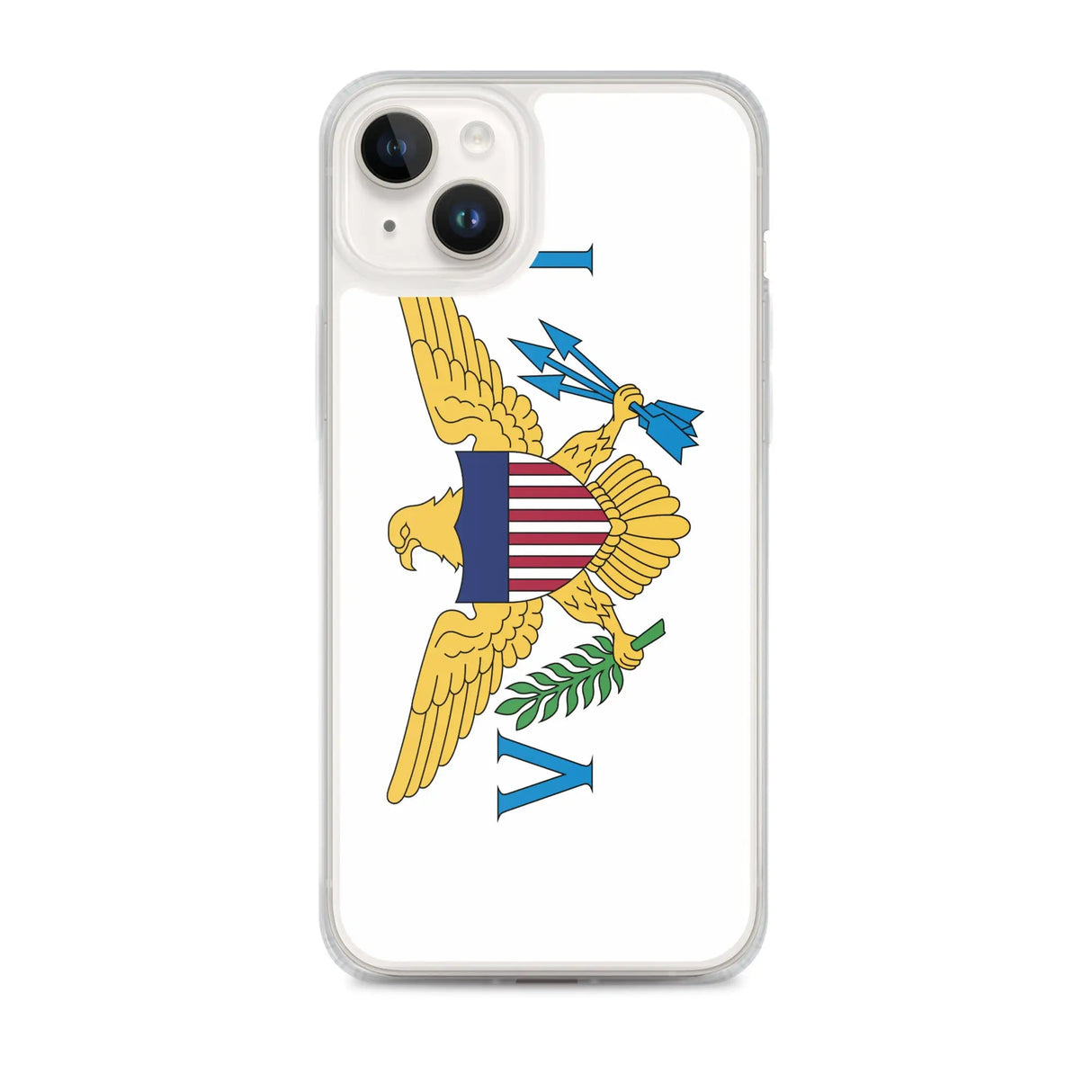Coque iphone drapeau îles vierges souple antichoc