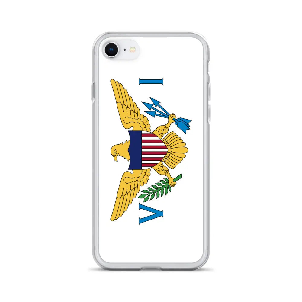 Coque iphone drapeau îles vierges souple antichoc