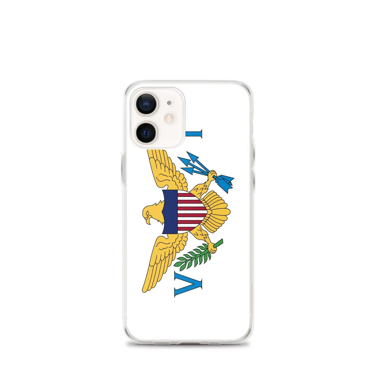 Coque iphone drapeau îles vierges souple antichoc