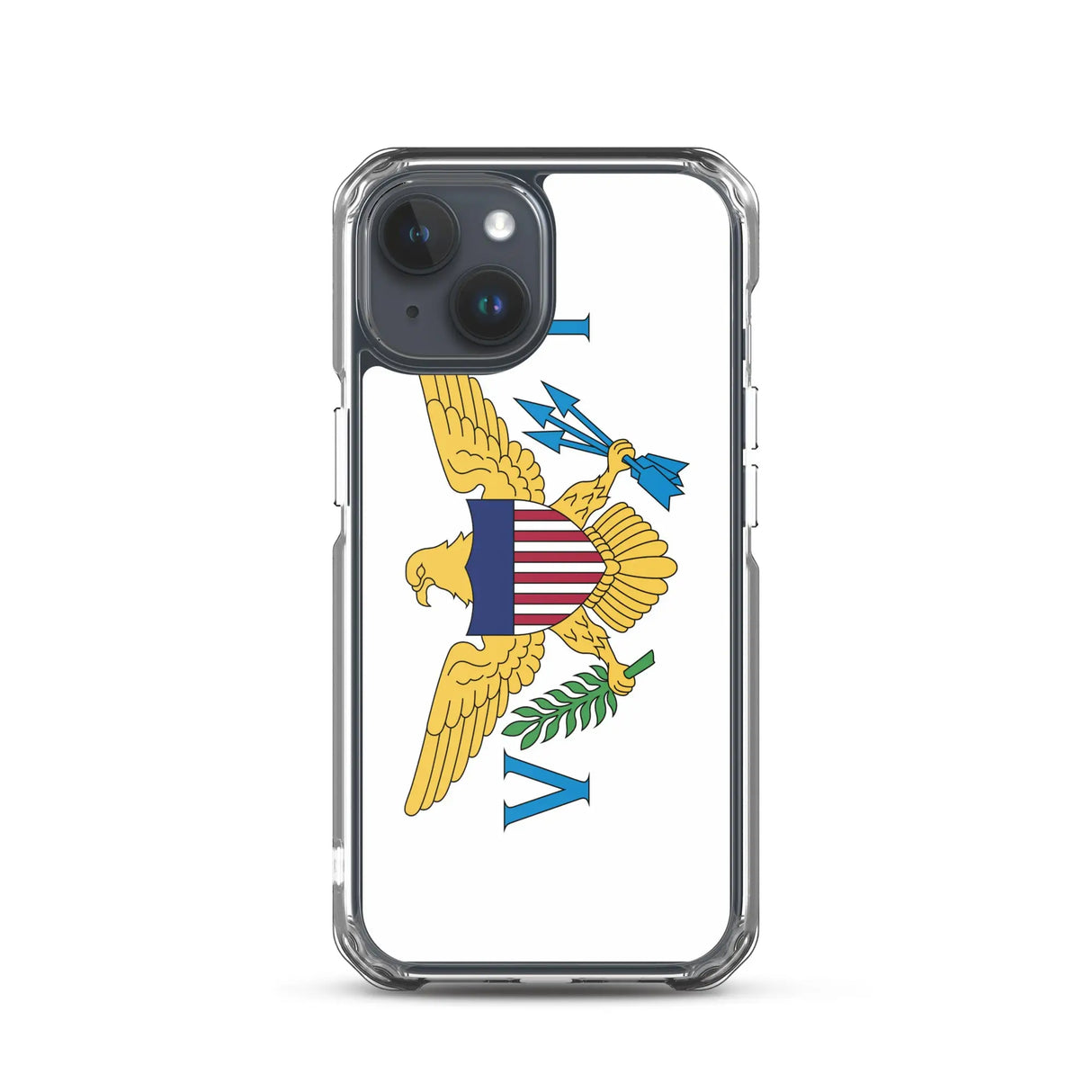 Coque iphone drapeau îles vierges souple antichoc