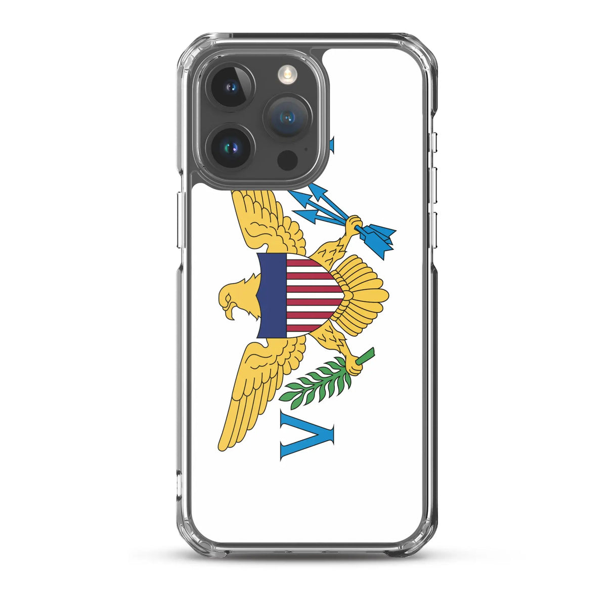 Coque iphone drapeau îles vierges souple antichoc