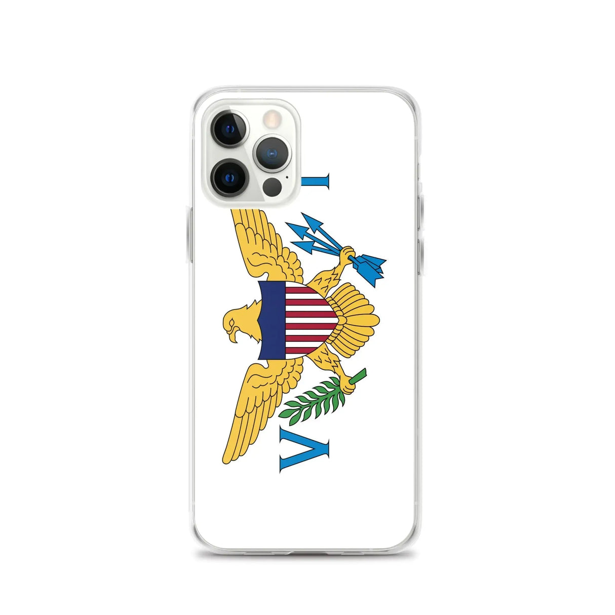 Coque iphone drapeau îles vierges souple antichoc