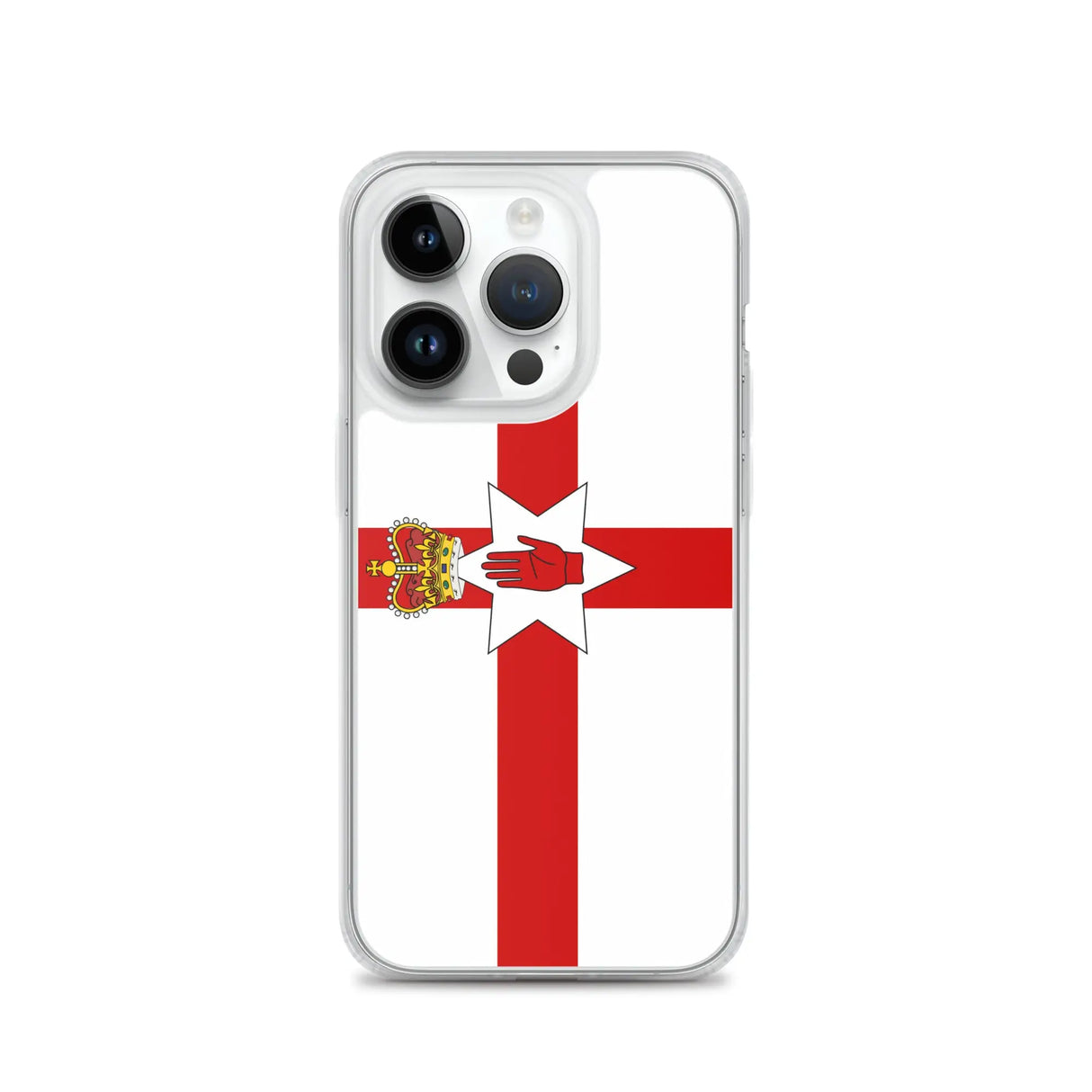 Coque iphone drapeau irlande du nord souple antichoc