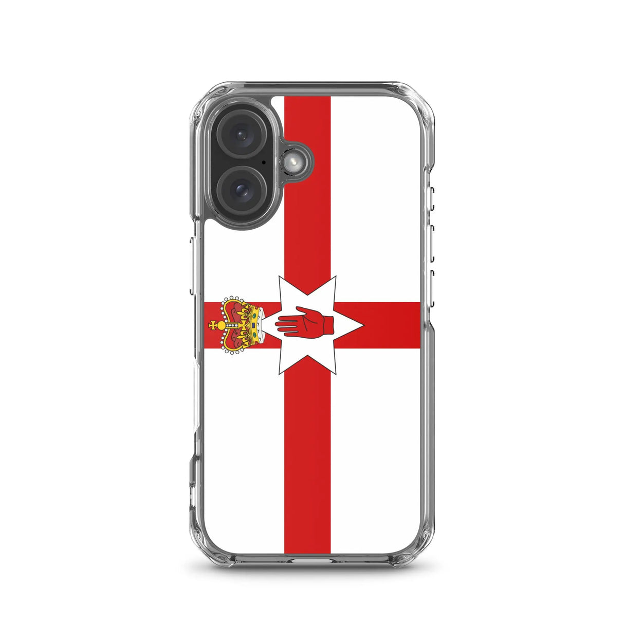 Coque iphone drapeau irlande du nord souple antichoc